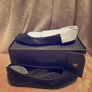 Frye Regina Ballet Pointed toe ballet Flats NWT